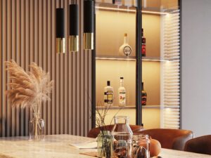 miniaturka Lampa Wisząca LORENA 1 Czarna Stal