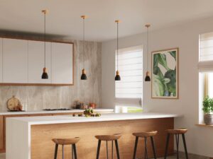 miniaturka QUANTUM Lampa Wisząca z Naturalnego Drewna