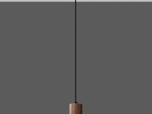 miniaturka QUANTUM Lampa Wisząca z Naturalnego Drewna