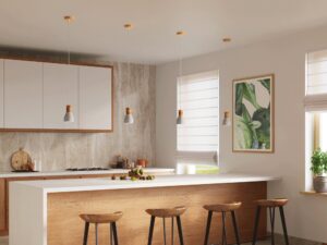 miniaturka QUANTUM Lampa Wisząca z Naturalnego Drewna