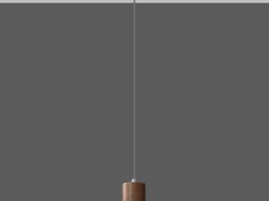 miniaturka QUANTUM Lampa Wisząca z Naturalnego Drewna