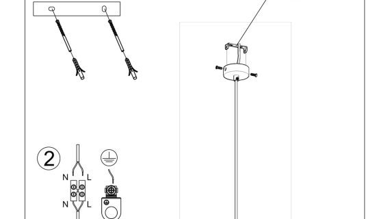 Uniwersalna Lampa Wisząca Betonowa ZEPHYR Szara - obrazek 9