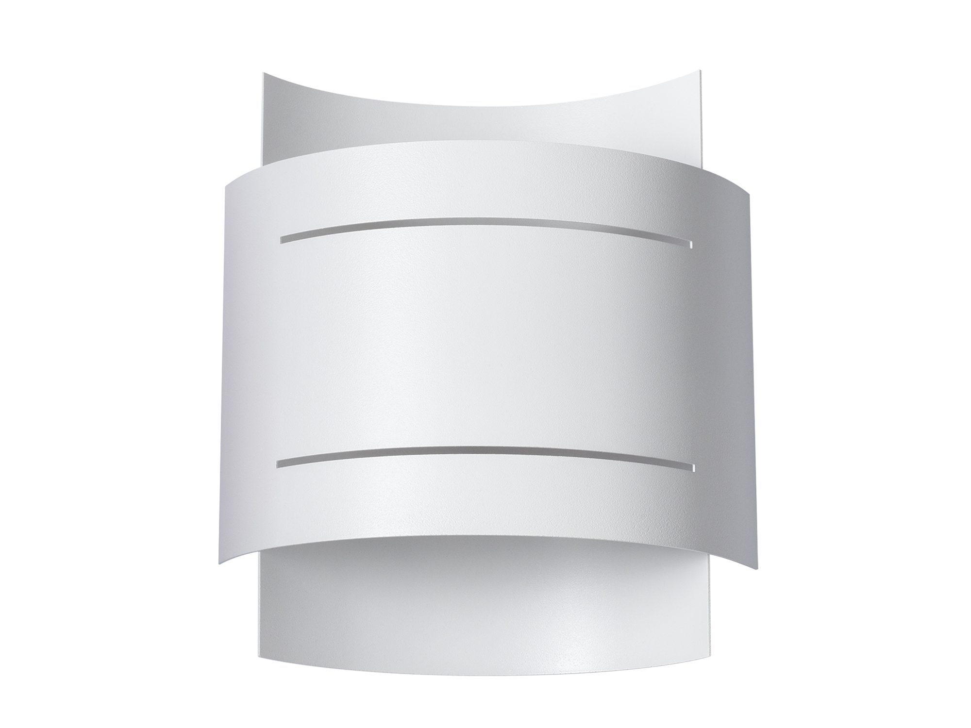 Biały kinkiet ścienny LED z minimalistycznym wykończeniem Biały kinkiet ścienny LED z minimalistycznym wykończeniem