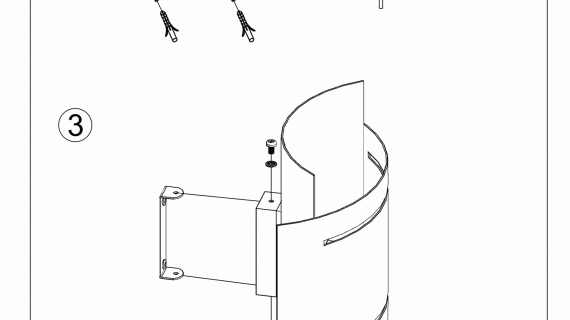 miniaturka Dekoracyjny Kinkiet Dwustronny HYDRA