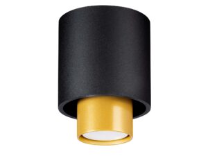 Stylowy i Funkcjonalny Plafon NABIA Czarny