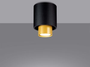 miniaturka Stylowy i Funkcjonalny Plafon NABIA Czarny