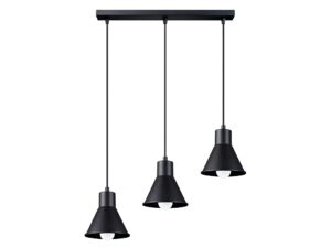 miniaturka TRITON 3 Biała Lampa Wisząca Prosty Kształt