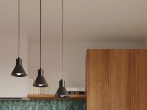 miniaturka TRITON 3 Biała Lampa Wisząca Prosty Kształt