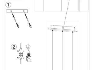 miniaturka Stalowa Lampa Wisząca Uniwersalny Design THOR 3