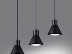 miniaturka Stalowa Lampa Wisząca Uniwersalny Design THOR 3