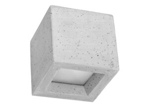 Betonowy Kinkiet Sześcienny LUDUS Beton