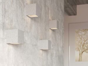 miniaturka Betonowy Kinkiet Sześcienny LUDUS Beton