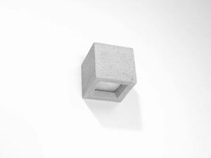 miniaturka Betonowy Kinkiet Sześcienny LUDUS Beton