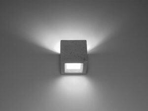 miniaturka Betonowy Kinkiet Sześcienny LUDUS Beton