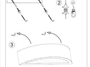 miniaturka Minimalistyczny Kinkiet Betonowy LUCIDO