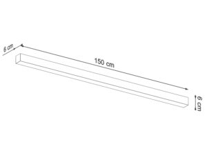 miniaturka Plafon PINNE 150 Wysoka Jakość Światła