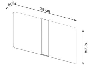 miniaturka Nowoczesny Plafon z Serii NOVA