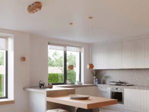 miniaturka Geometryczny Plafon Idealny do Skandynawskiego Wnętrza WAVE 3