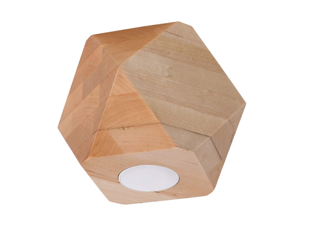 Geometryczny Plafon Idealny do Skandynawskiego Wnętrza WAVE 1