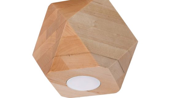 Geometryczny Plafon Idealny do Skandynawskiego Wnętrza WAVE 1