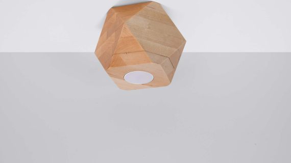 Geometryczny Plafon Idealny do Skandynawskiego Wnętrza WAVE 1 - obrazek 3