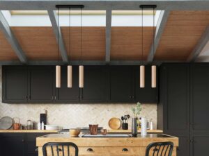 miniaturka Lampa Wisząca LIRADIX 3P Drewno Naturalny