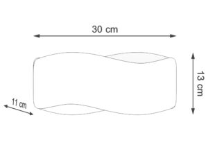 miniaturka Kinkiet TEMPO 30 Ciekawe Doświetlenie Pomieszczenia