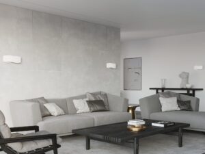 miniaturka Biały Kinkiet TEMPO 40 Przykuwający Wzrok Design