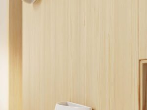 miniaturka Klasyczny Kinkiet Ceramiczny z Podwójnym Światłem PYRAMIS Biały Połysk