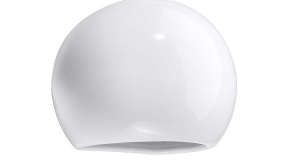 Dekoracyjny Kinkiet Ceramiczny GISELA Biały Połysk