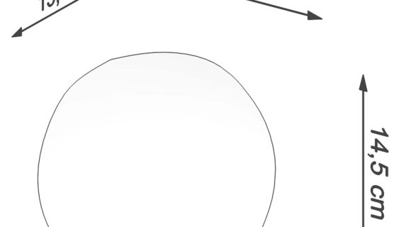 miniaturka Dekoracyjny Kinkiet Ceramiczny GISELA Biały Połysk