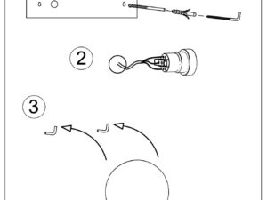 miniaturka Dekoracyjny Kinkiet Ceramiczny GISELA Biały Połysk