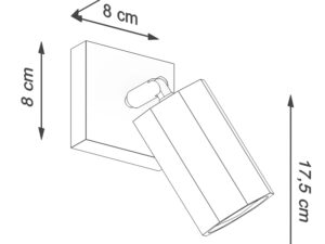 miniaturka ZION Kinkiet Dębowy Klasyczny