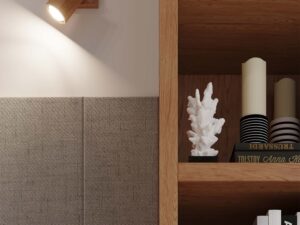 miniaturka Drewniany plafon ZION 2 punkty światła