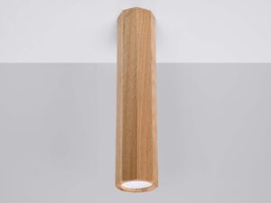 miniaturka Plafon ZION 1 punkt światła dębowa elegancja