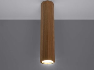 miniaturka Plafon ZION 1 punkt światła dębowa elegancja