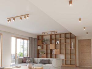 miniaturka Oświetlenie z klasą Plafon KEREN 6 dąb