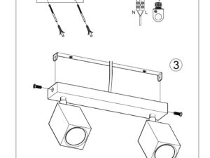 miniaturka Plafon w Nowoczesnym Stylu KEREN 2 dąb