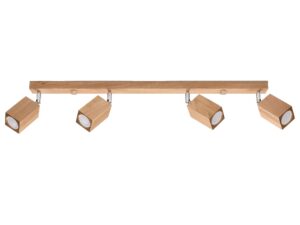 Styl skandynawski w domu Plafon KEREN 4 dąb