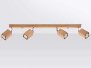 miniaturka Styl skandynawski w domu Plafon KEREN 4 dąb