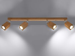 miniaturka Styl skandynawski w domu Plafon KEREN 4 dąb