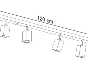miniaturka Oświetlenie z klasą Plafon KEREN 6 dąb