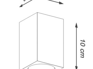 miniaturka Stylowy Plafon z Drewna Dębowego KEREN 10 dąb