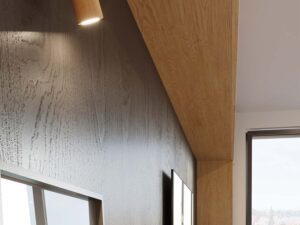 miniaturka Eleganckie Oświetlenie: 6-Punktowy Plafon TRILLION Dąb