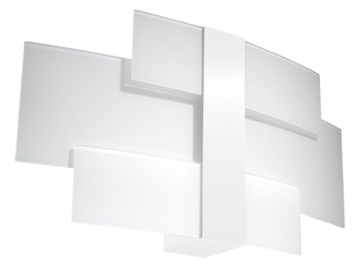 Elegancki Kinkiet Uniwersalny Stalowo-Szklany BELVEDERE