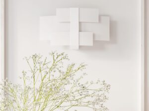 miniaturka Elegancki Kinkiet Uniwersalny Stalowo-Szklany BELVEDERE