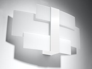 miniaturka Elegancki Kinkiet Uniwersalny Stalowo-Szklany BELVEDERE