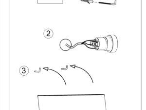 miniaturka Kinkiet Ceramiczny Dekoracyjne Podświetlenie VORTEX Biały Połysk