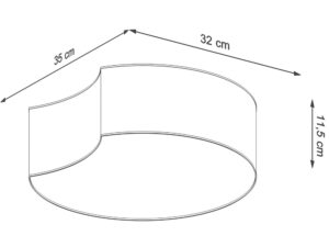 miniaturka Minimalizm w Aranżacji: Biały Plafon DRACO 1