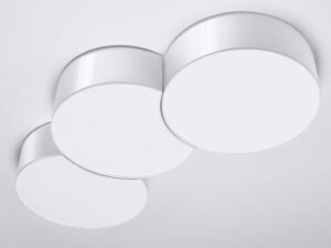 miniaturka Plafon minimalistyczny 6 żarówek DRACO 3A biały